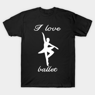 dance is my life love ballet girl teen woman mom T-Shirt